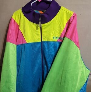 COOGI MULTI COLOR JOGGING JACKET